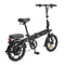 DYU A1F 16-Inch Foldable Electric City Bike 250W Motor Max Range 37 Miles