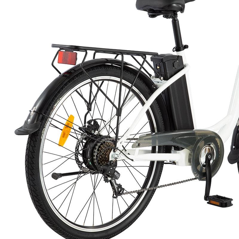 DYU C6 26 Inch City Electric Bike 250W Motor Max Range 35 Miles