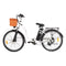 DYU C6 26 Inch City Electric Bike 250W Motor Max Range 35 Miles