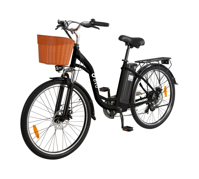 DYU C6 26 Inch City Electric Bike 250W Motor Max Range 35 Miles