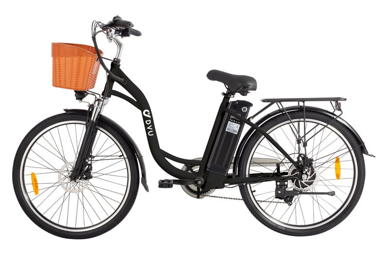 DYU C6 26 Inch City Electric Bike 250W Motor Max Range 35 Miles