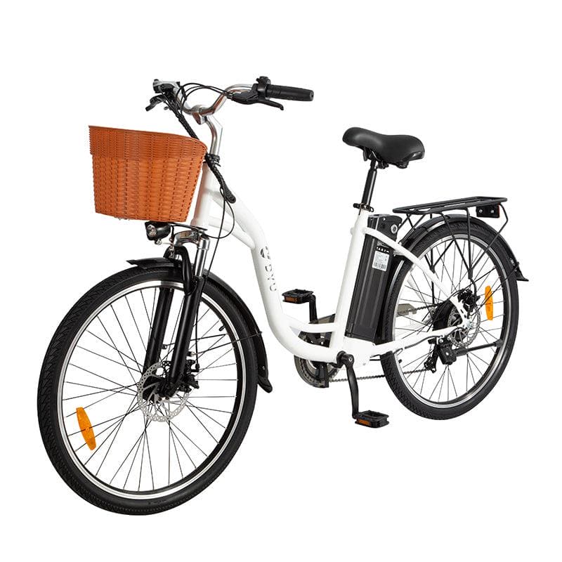 DYU C6 26 Inch City Electric Bike 250W Motor Max Range 35 Miles