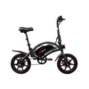 DYU D3F 14 Inch Mini Folding Electric Bike 250W Motor Battery life Up to 37 Miles