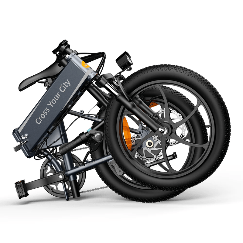 ADO A20 XE Folding Electric Bike Battery Life up to 50 Miles