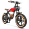 Hidoes B10 1000W Fat Tire Cruiser Electric Bike - 48V 12.5Ah Battery, 40 Mile Range