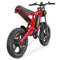 Hidoes B6 Electric Fat Bike - 1200W Motor, 48V 15Ah Battery, 50 Mile Range, 20 Tires Red