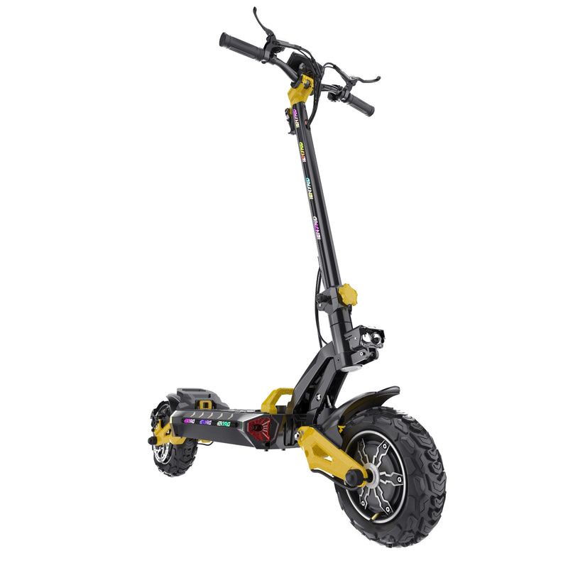 iENYRID ES60 Dual Motor 2400W Electric Scooter for Adults, 48V 23Ah Battery, 37 MPH Max Speed, 43 Miles Range, 350 Lbs Capacity, Off-Road, Black & Silver