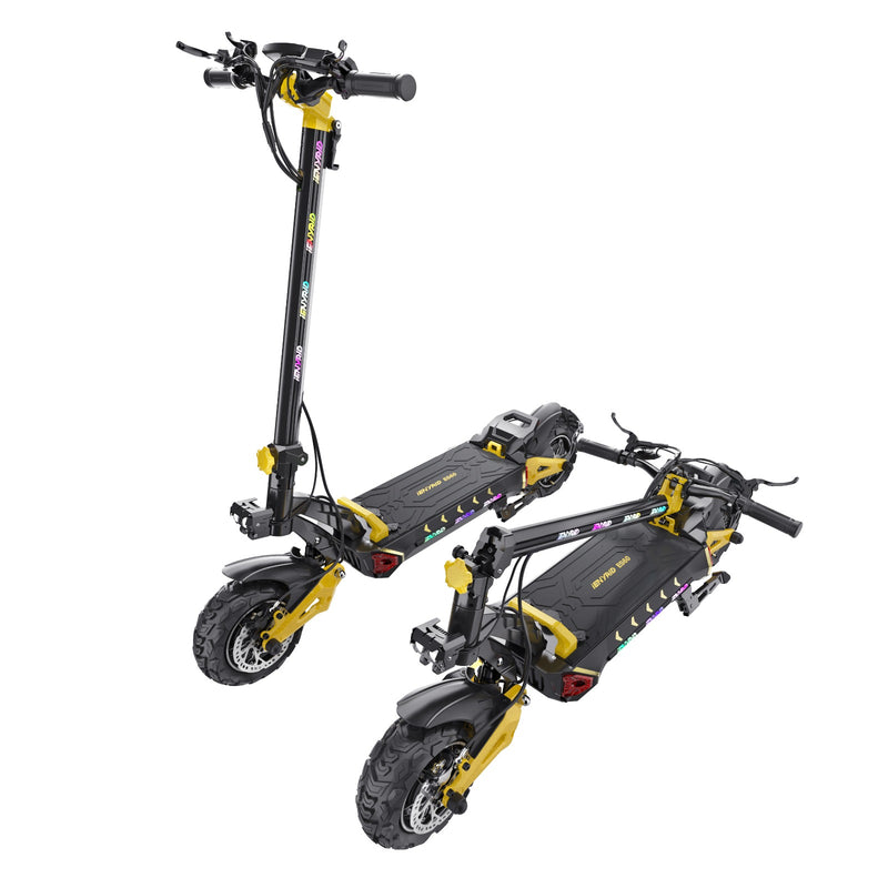 iENYRID ES60 Dual Motor 2400W Electric Scooter for Adults, 48V 23Ah Battery, 37 MPH Max Speed, 43 Miles Range, 350 Lbs Capacity, Off-Road, Black & Silver