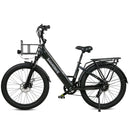 Samebike RS-A01 Plus Electric Bike 750W Motor 48V 14Ah Battery LCD Display 20x3.0 Inch Tires