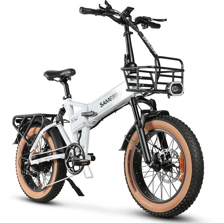 SAMEBIKE XWLX09-II 1000W Motor 48V 15Ah Battery, 50km/h Max Speed, Fat Tire Mountain eBike