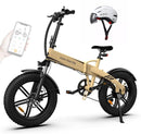 ADO A20F Beast Foldable E-Bike Battery life up to 75 Miles Range