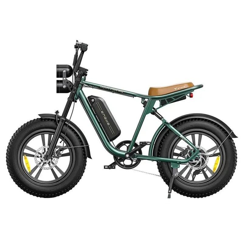 ENGWE M20 Electric Bike for Men, 20"x4.0" Fat Tire All-Terrain Mountain E-Bike with Dual 48V 13Ah Detachable Batteries, Shimano 7-Speed, Full Suspension, and Intelligent LCD Display