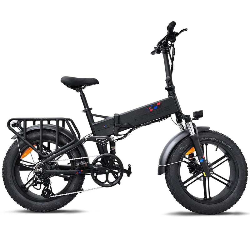 ENGWE ENGINE Pro Folding Electric Bicycle Fat Tire 1000W Peak Brushless Motor - Alloy Bike