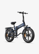 ENGWE ENGINE Pro 2.0 1200W(PEAK) Folding Fat Tire E-Bike 16Ah Battery 60 Miles Range