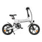 ADO A16+ Lightweight Folding Electric Bike Battery Life Up to 40 Miles - Alloy Bike