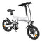 ADO A16+ Lightweight Folding Electric Bike Battery Life Up to 40 Miles - Alloy Bike