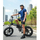 ADO A20F+ 20 Inches Fat Tire Folding Electric Bike Battery Life Up to 40 Miles - Alloy Bike