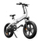 ADO A20F+ 20 Inches Fat Tire Folding Electric Bike Battery Life Up to 40 Miles - Alloy Bike