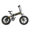 ADO A20F+ 20 Inches Fat Tire Folding Electric Bike With Mudguard Battery Life Up to 40 Miles - Alloy Bike