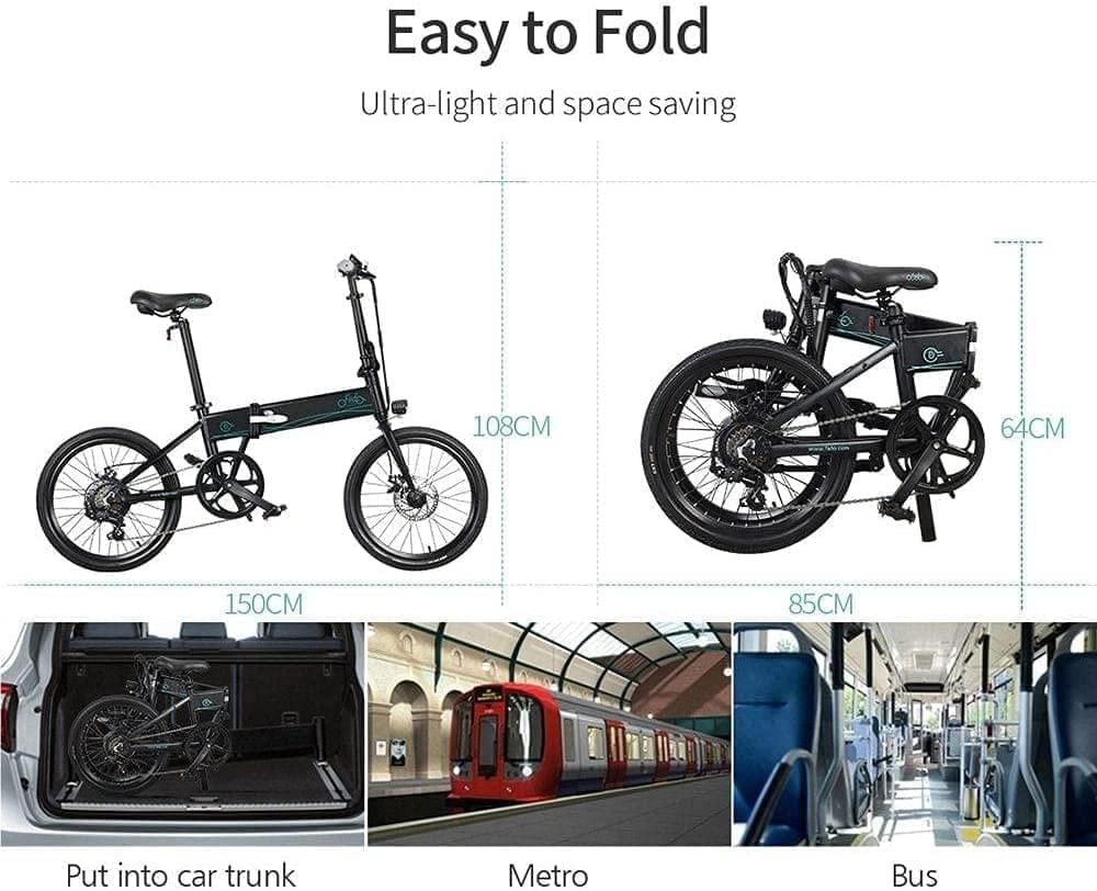 FIIDO D4S 20 inch Folding Electric Bike Alloy Bike