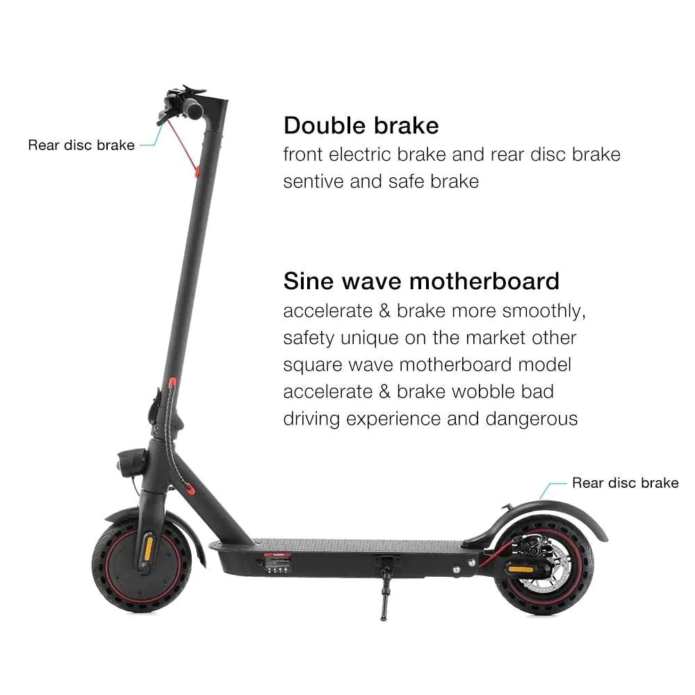 iScooter i9 Pro Foldable Electric Scooter – Alloy Bike