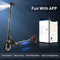 iScooter M5pro Electric Scooter, With Front and Rear Shock Absorber 350W Motor with App Battery life up to 25 Miles - Alloy Bike