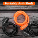 ROCKBROS Bicycle Lock Bike Portable Anti-theft Ring Lock MTB Road Cycling Cable Lock Motorcycle Vehicle Bicycle Accessories - Alloy Bike